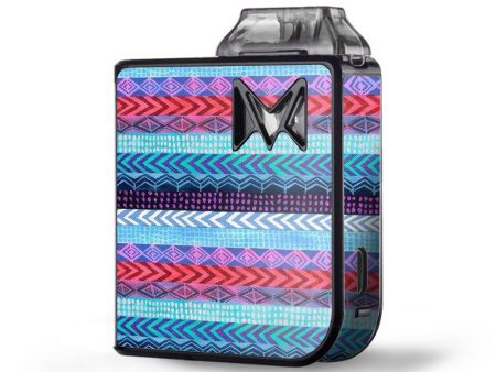 Aztec Blue Tribal Chevron Mipod Mi Pod Skin on Sale