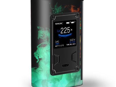 Orange Green Smoke Majesty Smok Skin Supply