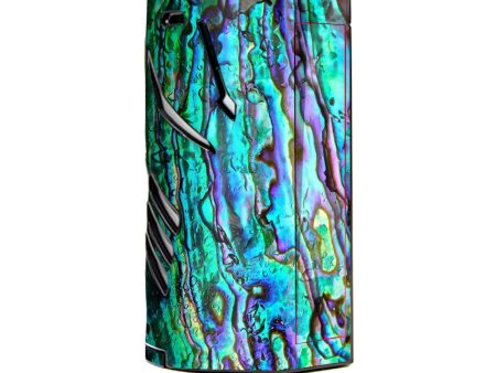 Abalone Ripples Green Blue Purple Shells T-Priv 3 Smok Skin Online Hot Sale