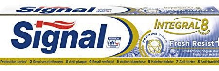 Signal pasta de dientes integral 8 Fresh Resist Plus, 75 ml Embalaje Deteriorado Hot on Sale