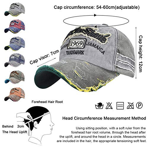 Umipubo Gorras de béisbol Deportivas Unisex New York Bordado cómodo Tejido elástico (Gris negro2, Talla única) Online now