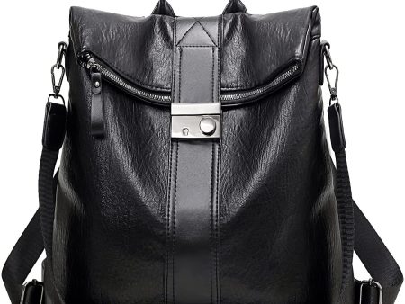 Naitoke Mochila Cuero antirrobo para Mujer de Bolsa de Mano Mochilas Casual Bolsa, 8615Negro Reacondicionado Online