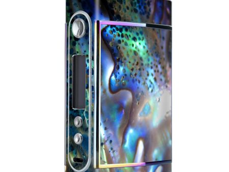 Abalone Pearl Sea Shell Green Blue Too VooPoo Skin Hot on Sale