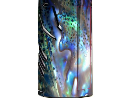 Abalone Pearl Sea Shell Green Blue T-Priv 3 Smok Skin Discount