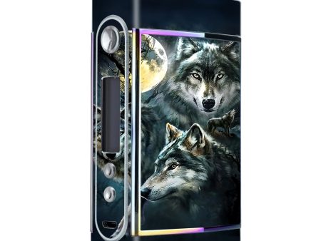 3 Wolves Moonlight Too VooPoo Skin on Sale