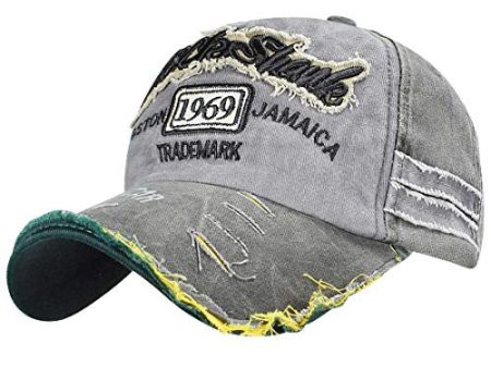 Umipubo Gorras de béisbol Deportivas Unisex New York Bordado cómodo Tejido elástico (Gris negro2, Talla única) Online now