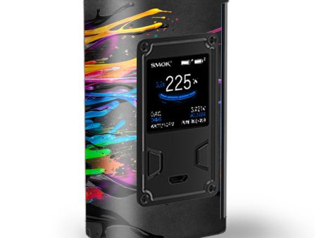 Neon Paint Splatter Majesty Smok Skin Hot on Sale